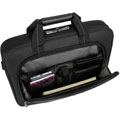 15.6p Classic Slim Briefcase - Noir