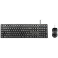 Combo clavier et souris filaire - Noir