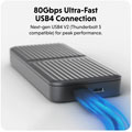 Boîtier HyperDrive Next USB4 M.2 PCIe