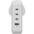 HyperJuice 145W - Chargeur GaN 4 ports / Blanc