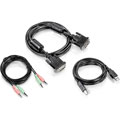 Photos Kit de câble KVM Audio, USB, DVI-I - 1.8m