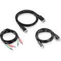Photos Kit de câble KVM Audio, USB et DisplayPort - 1.8m