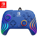 Photos Manette filaire Afterglow Wave pour Switch - Bleu