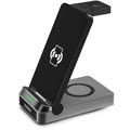 Photos Chargeur 3 en 1 - Noir - avec fonction stand