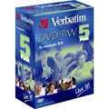 Photos Pack de 5 DVD-RW 4,7 Go