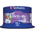 Photos Pack de 50 DVD+R 4.7 Go - Surface imprimable photo