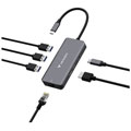 Hub multiports USB-C Essentials 6 Ports avec RJ-45