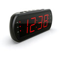 Photos Radio réveil double alarme, Led Rouge