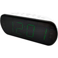 Photos Radio réveil double alarme, Led vert - Blanc
