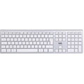 Photos Clavier Bluetooth MacOS rechargeable Blanc, argent