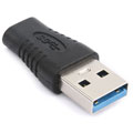 Photos Adaptateur USB-C femelle/USB mâle - Noir