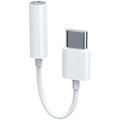 Photos Câble USB-C/Jack Mâle Nylon tressé - 1.20m / Blanc