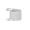 Photos Câble USB-C/Lightning magnétique - 2m / Blanc
