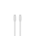 Photos Câble USB-C/USB-C 60W plat - 2m / Blanc